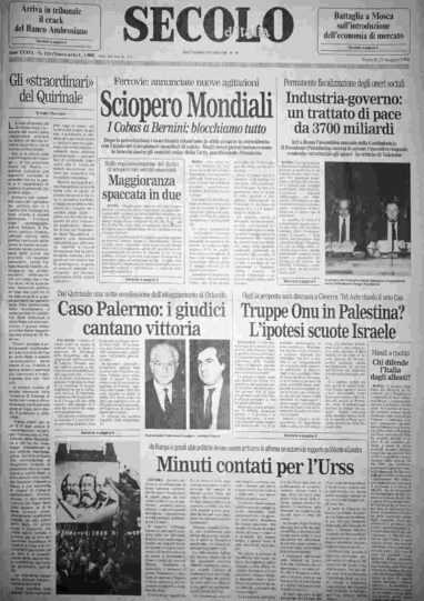 venerdì 25 maggio 1990
