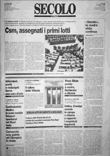 giovedì 21 giugno 1990