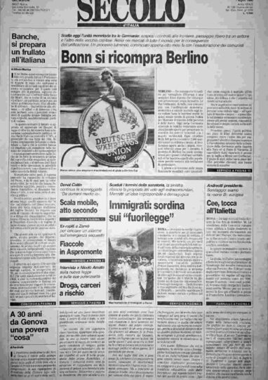 domenica 1 luglio 1990