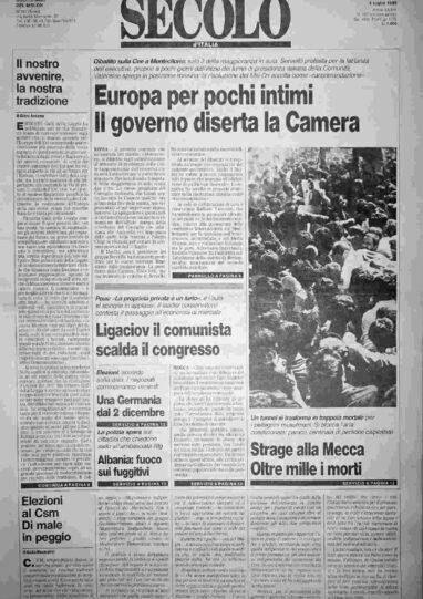 mercoledì 4 luglio 1990