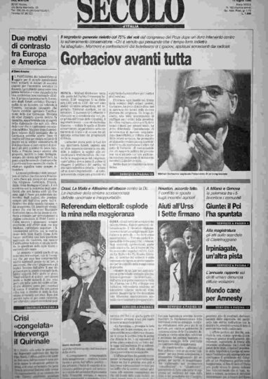 mercoledì 11 luglio 1990