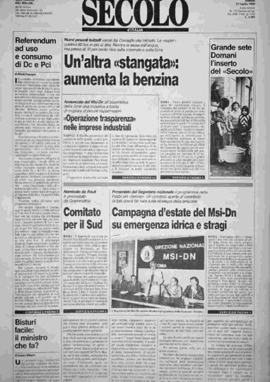 sabato 21 luglio 1990