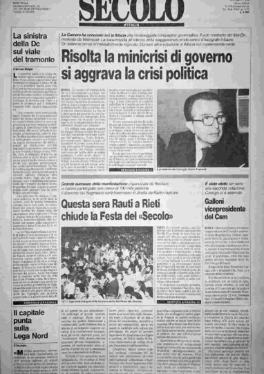domenica 29 luglio 1990