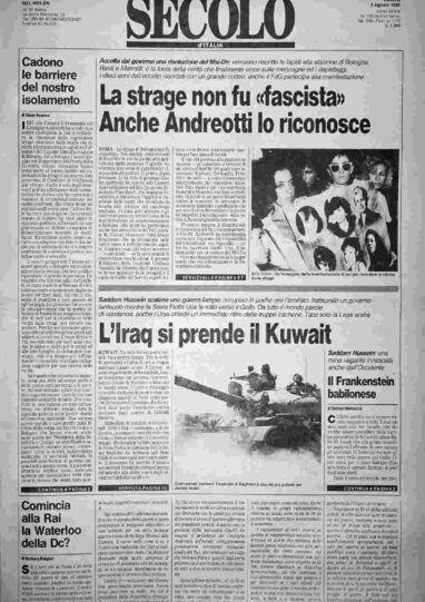 venerdì 3 agosto 1990