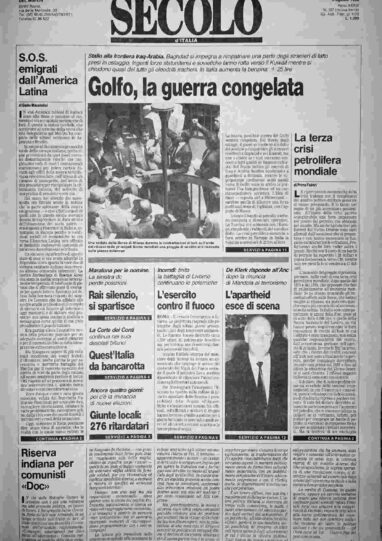 mercoledì 8 agosto 1990