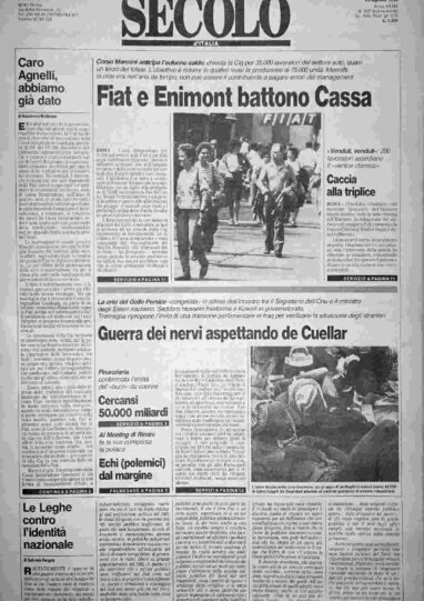 mercoledì 29 agosto 1990