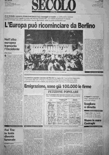 giovedì 4 ottobre 1990
