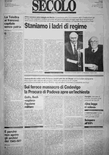 sabato 6 ottobre 1990