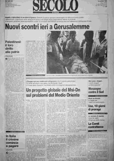 mercoledì 10 ottobre 1990