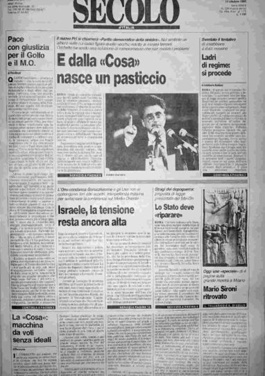 giovedì 11 ottobre 1990