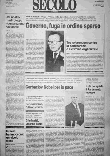 martedì 16 ottobre 1990