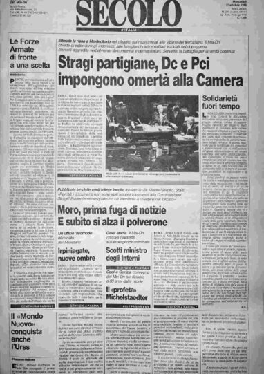 mercoledì 17 ottobre 1990