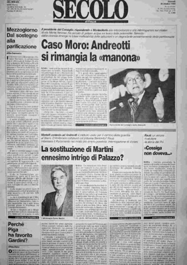 giovedì 25 ottobre 1990