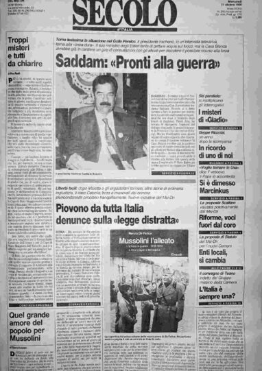 mercoledì 31 ottobre 1990