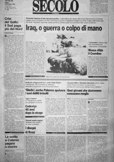 sabato 3 novembre 1990