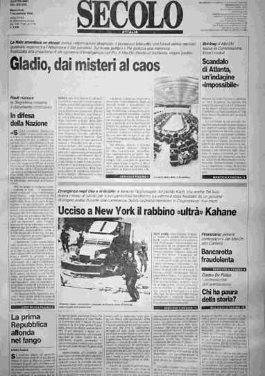 mercoledì 7 novembre 1990