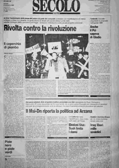 giovedì 8 novembre 1990