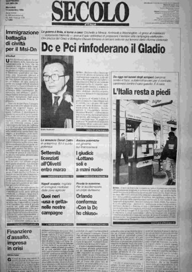 mercoledì 14 novembre 1990