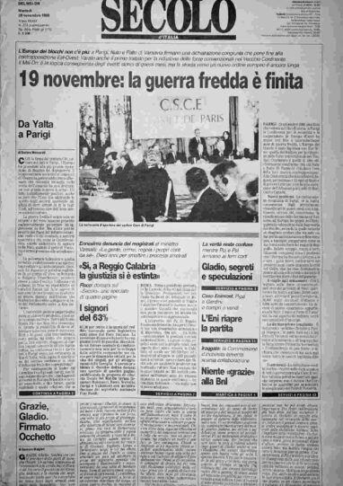martedì 20 novembre 1990