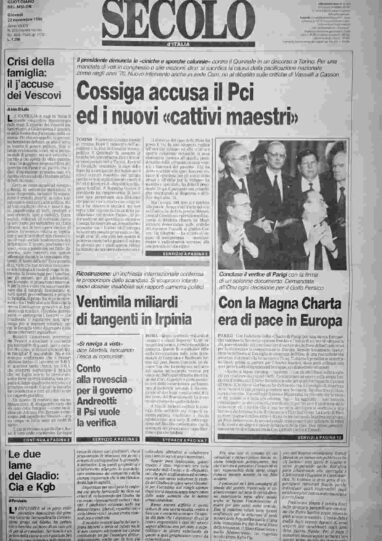 giovedì 22 novembre 1990