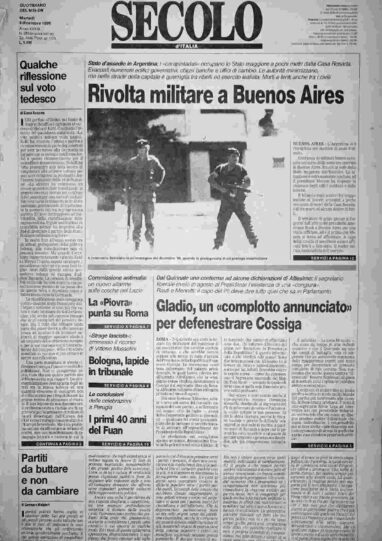 martedì 4 dicembre 1990