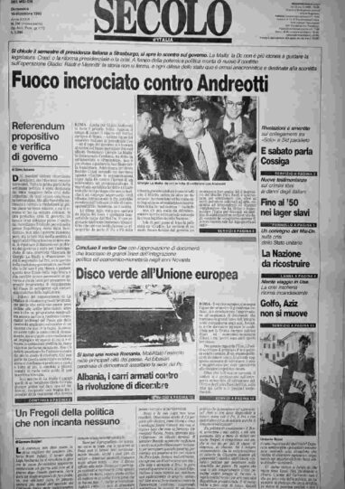 domenica 16 dicembre 1990