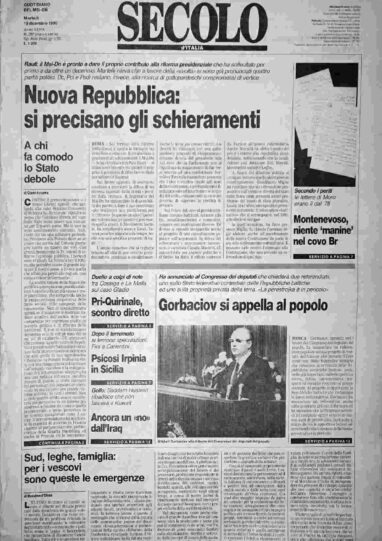 martedì 18 dicembre 1990