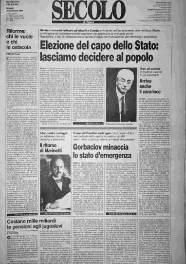 giovedì 20 dicembre 1990