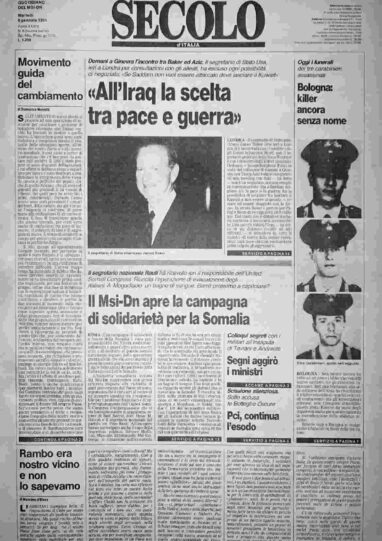 martedì 8 gennaio 1991