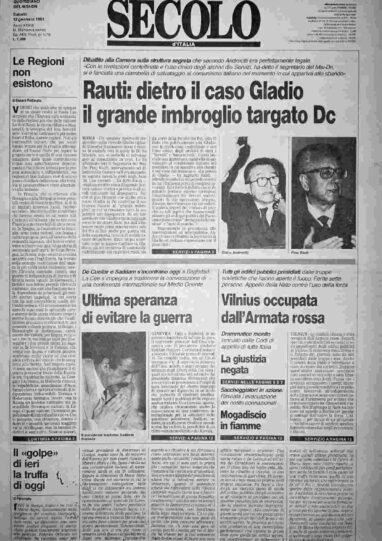sabato 12 gennaio 1991