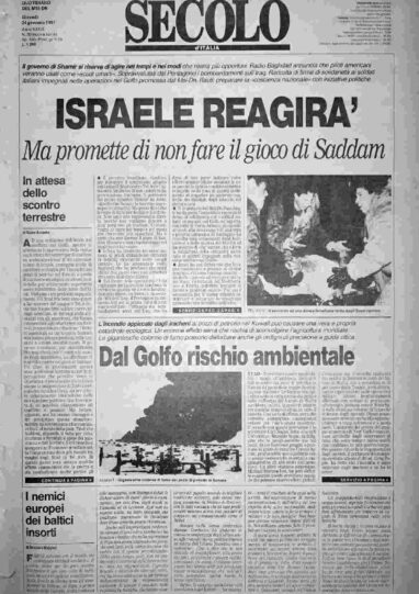 giovedì 24 gennaio 1991