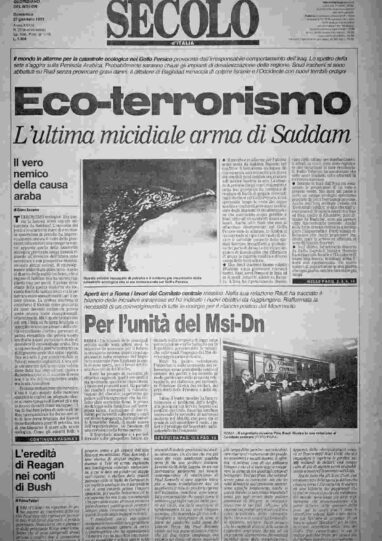 domenica 27 gennaio 1991