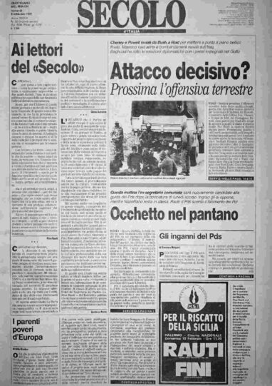 venerdì 8 febbraio 1991