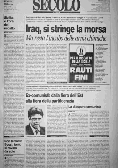sabato 9 febbraio 1991