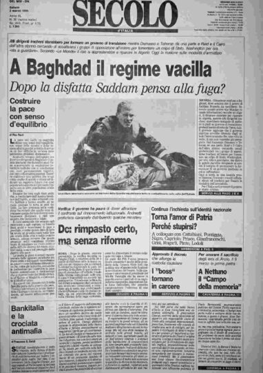 sabato 2 marzo 1991