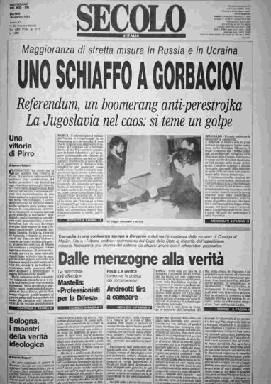 martedì 19 marzo 1991