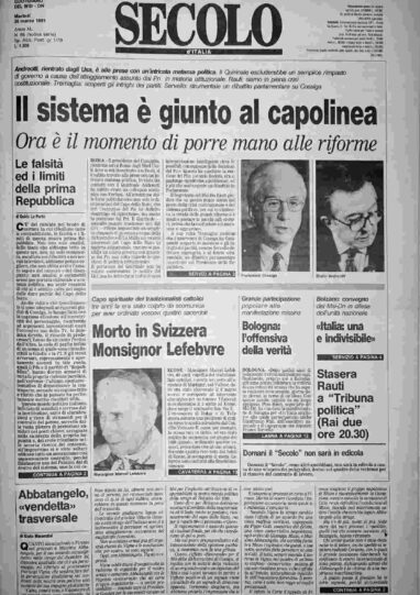 martedì 26 marzo 1991