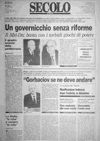 mercoledì 17 aprile 1991