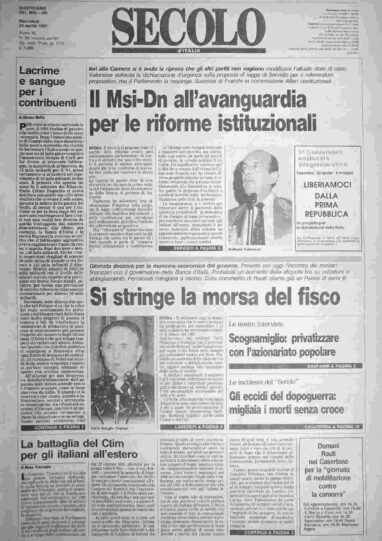 mercoledì 24 aprile 1991
