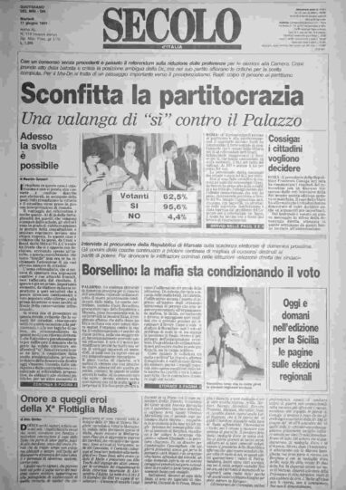 martedì 11 giugno 1991