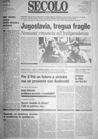 domenica 30 giugno 1991