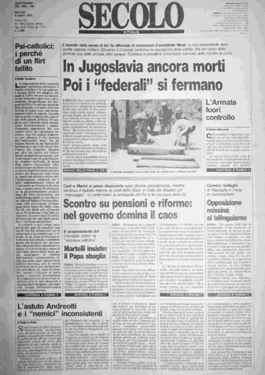 giovedì 4 luglio 1991