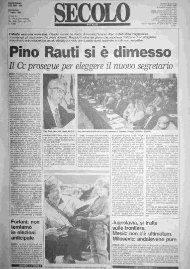 domenica 7 luglio 1991