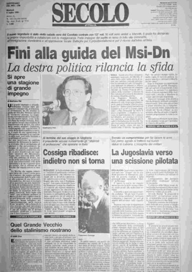 martedì 9 luglio 1991