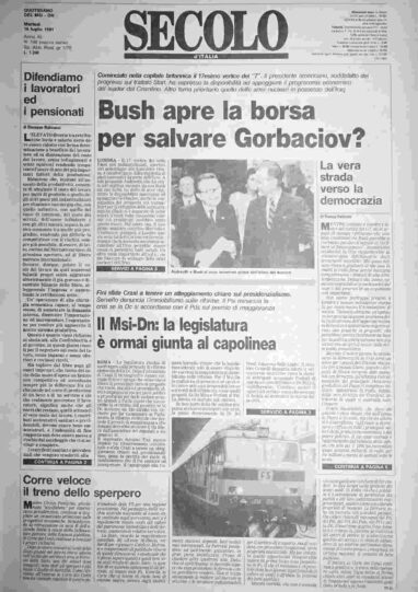 martedì 16 luglio 1991