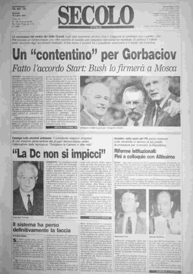 giovedì 18 luglio 1991