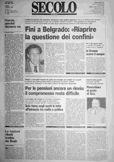 sabato 3 agosto 1991
