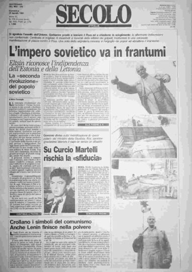 domenica 25 agosto 1991