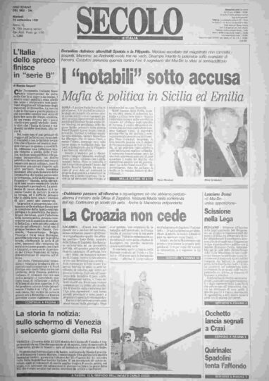martedì 10 settembre 1991