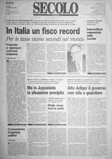 venerdì 13 settembre 1991